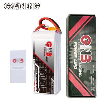 GAONENG GNB 6S1P 22.2V 16000mAh 25C RC LiPo Battery XT90S Anti-Spark