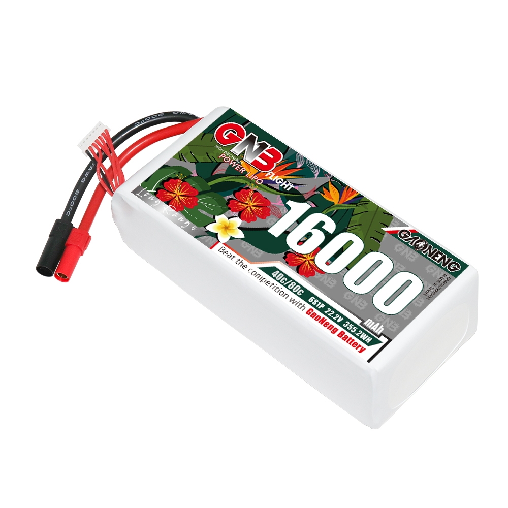 GAONENG GNB 6S1P 22.2V 16000mAh 40C RC LiPo Battery XT150
