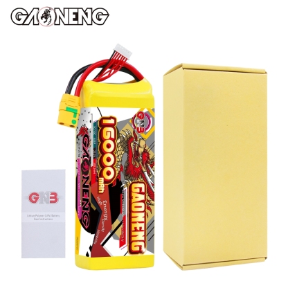GAONENG GNB 16000mah 6S 22.2V 5C XT90S Semi Solid State Li-ion Battery 350WH/kg
