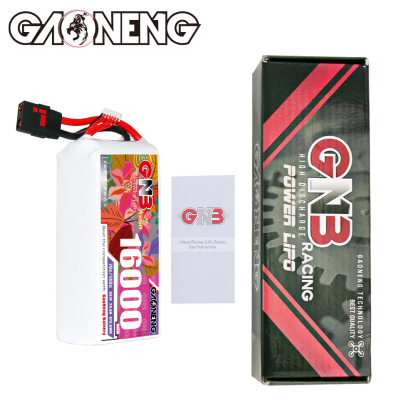 GAONENG GNB 6S1P 22.2V 16000mAh 70C RC LiPo Battery QS8