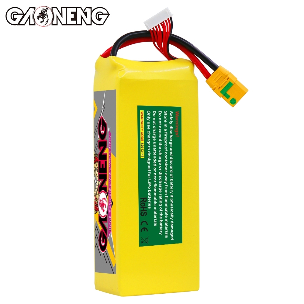 GAONENG GNB 16000mah 8S 29.6V 5C XT90S Semi Solid State Li-ion Battery 350WH/kg