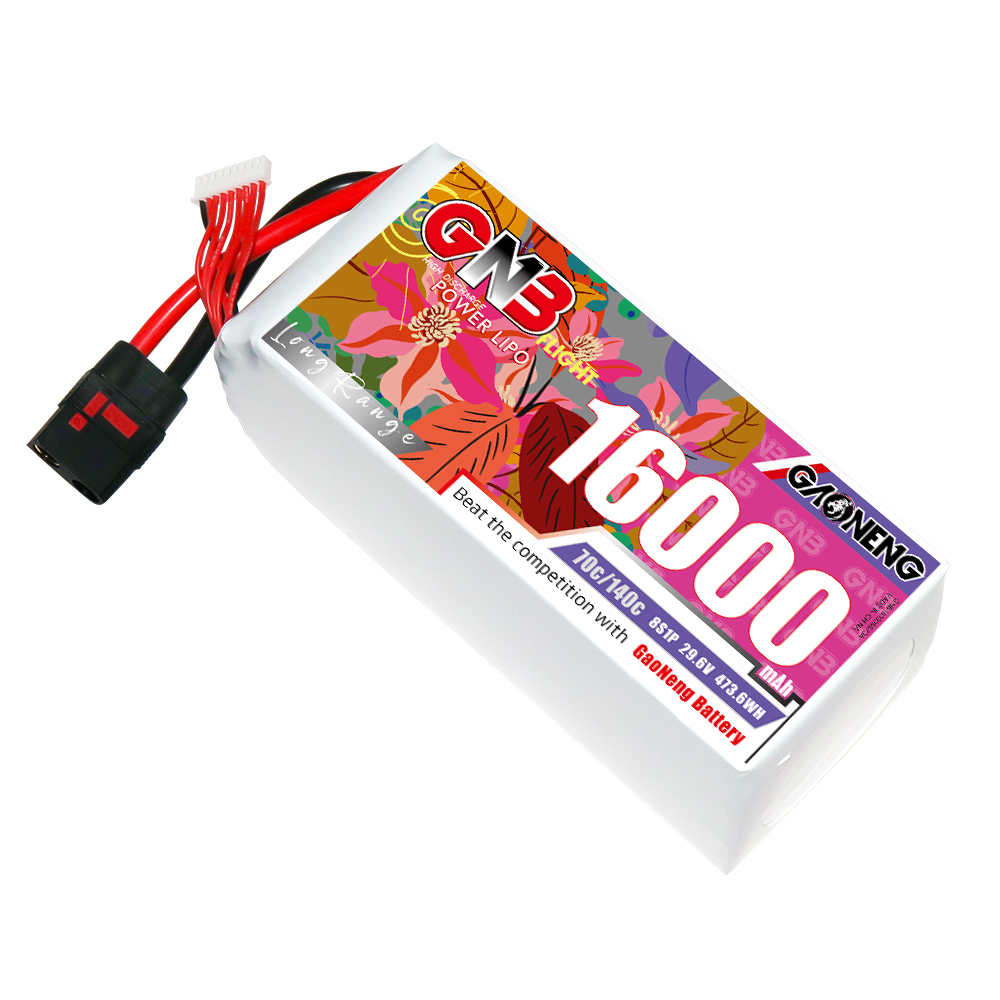 GAONENG GNB 8S1P 22.2V 16000mAh 70C RC LiPo Battery QS8