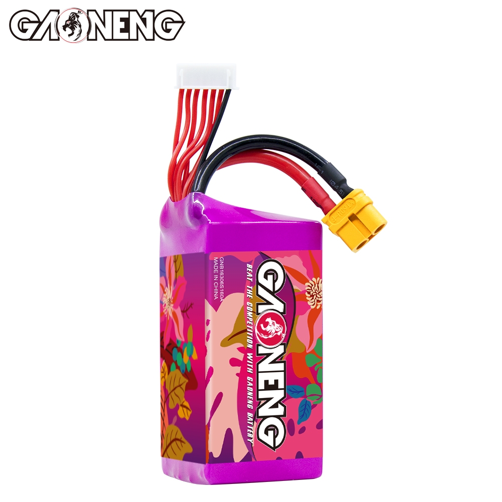 GAONENG GNB 6S 22.2V 1630mAh 160C XT60 LiPo Battery