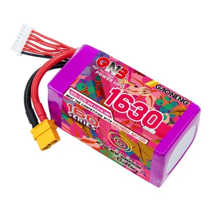 GAONENG GNB 6S 22.2V 1630mAh 160C XT60 LiPo Battery