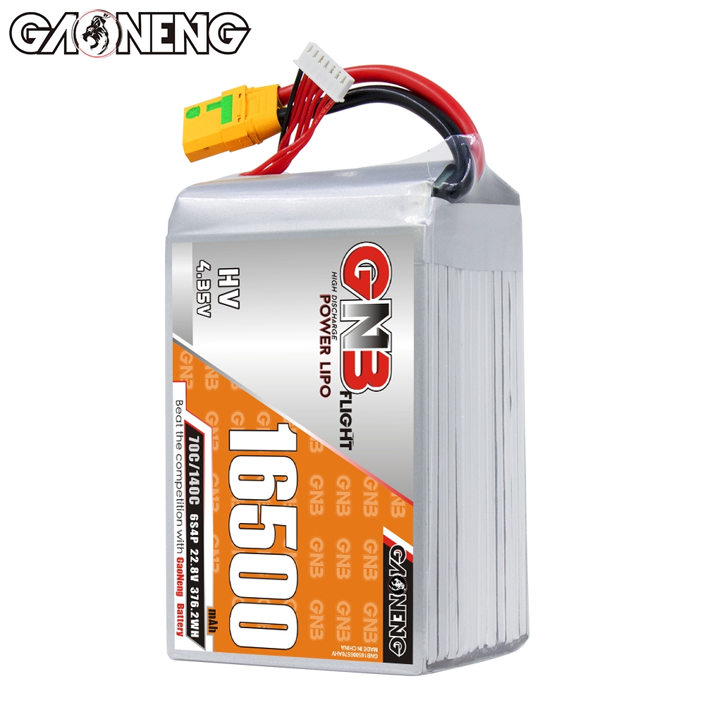 GAONENG GNB 6S 22.8V HV 16500mah 70C RC LiPo Battery XT90S