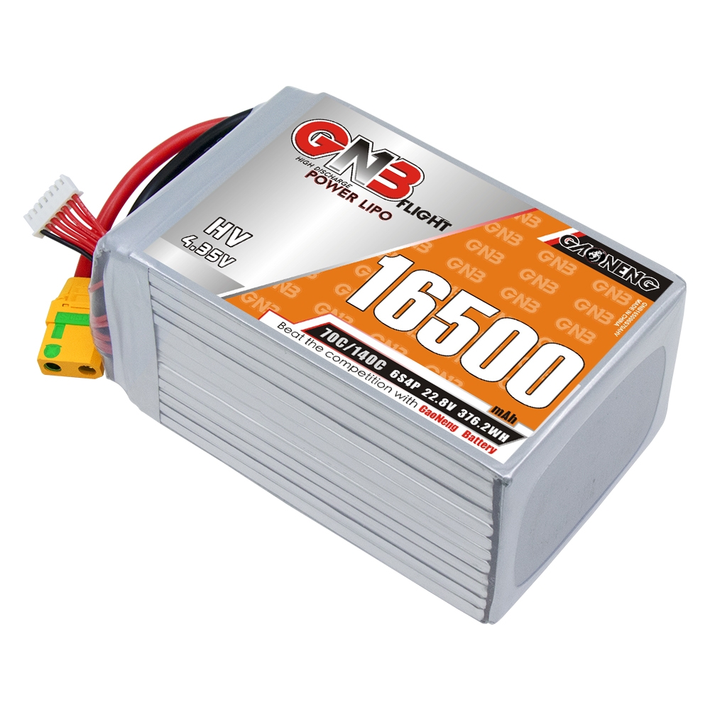 GAONENG GNB 6S 22.8V HV 16500mah 70C RC LiPo Battery XT90S