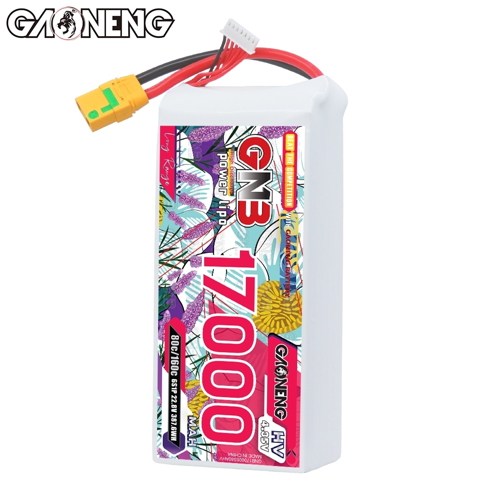 GAONENG GNB 6S 22.8V HV 17000mAh 80C RC LiPo Battery XT90S