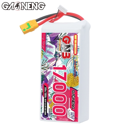 GAONENG GNB 6S 22.8V HV 17000mAh 80C RC LiPo Battery XT90S