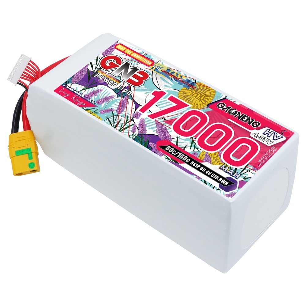 GAONENG GNB 8S1P 30.4V HV 17000mAh 80C LiPo Battery XT90S
