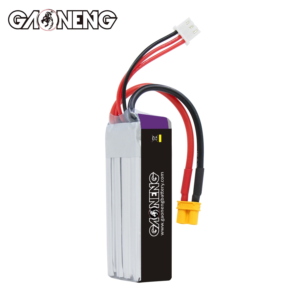 GAONENG GNB LiHV 2S2P 7.6V 1700mAh 60C XT30 LiPo Battery Long Range