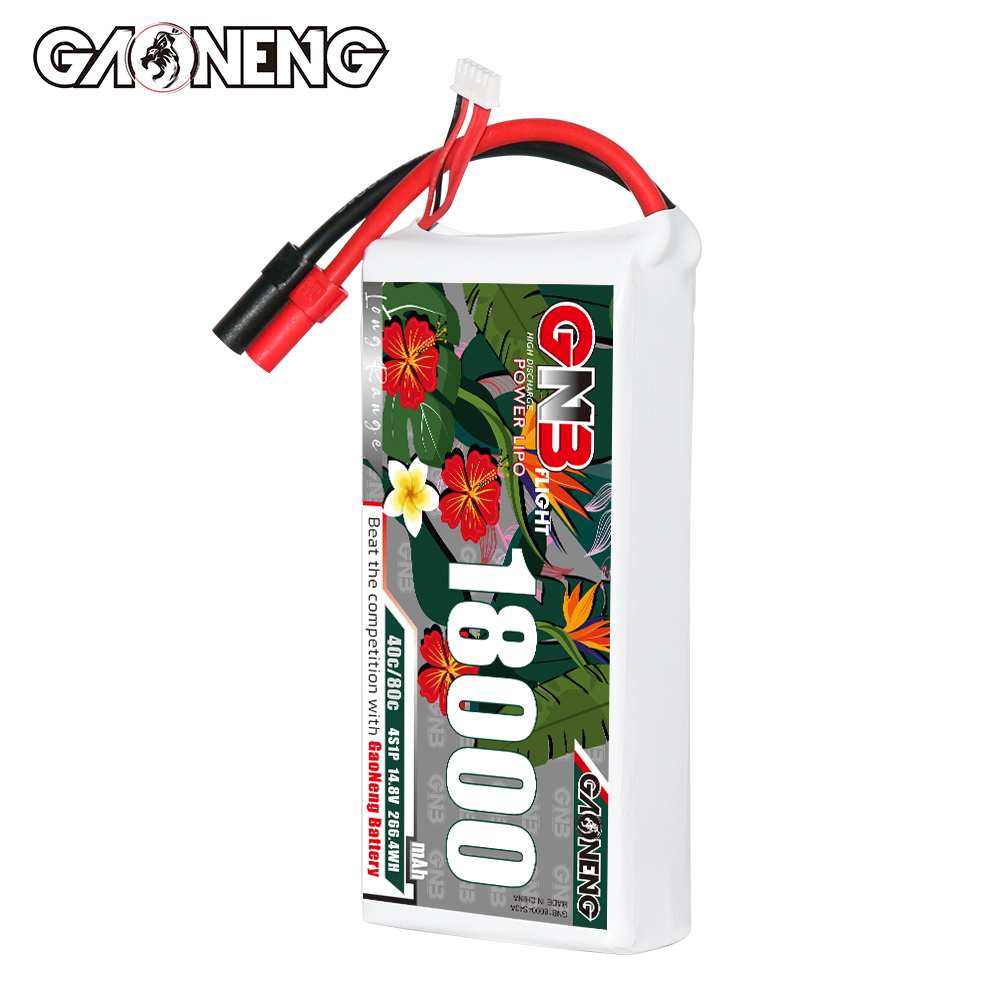 GAONENG GNB 4S1P 14.8V 18000mAh 40C RC LiPo Battery XT150