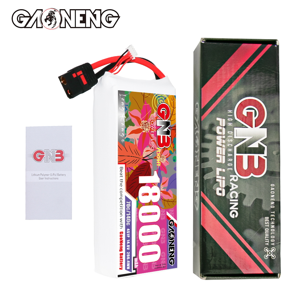GAONENG GNB 4S1P 14.8V 18000mAh 70C RC LiPo Battery QS8