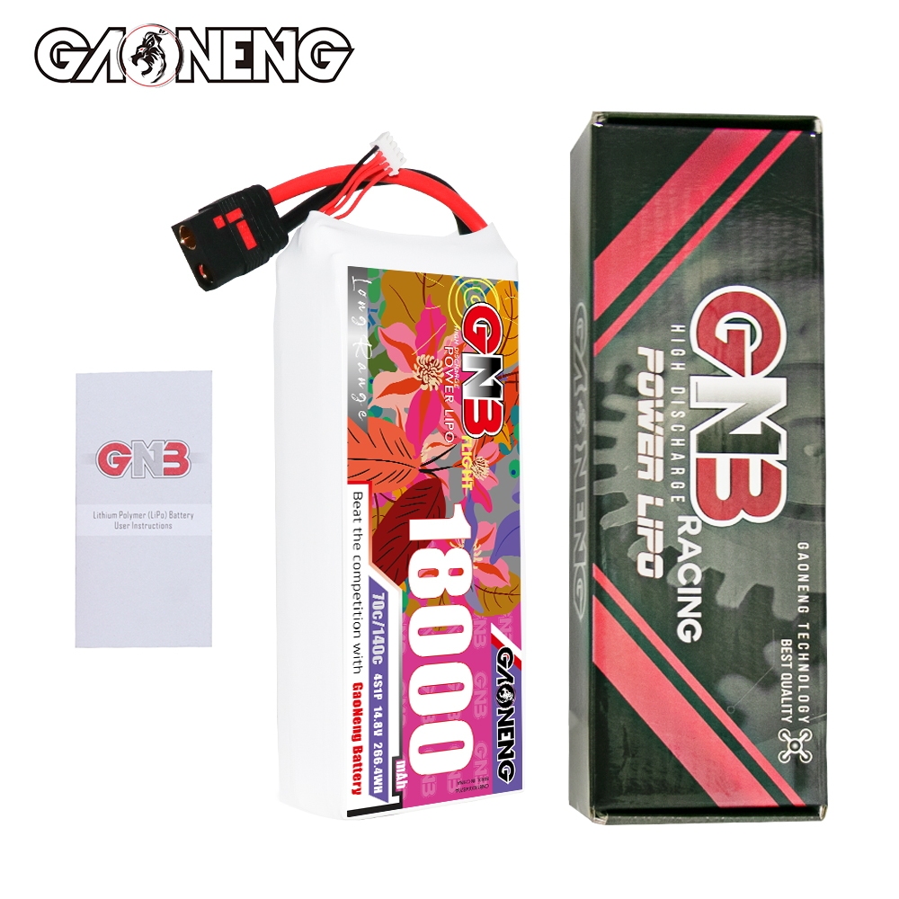 GAONENG GNB 4S1P 14.8V 18000mAh 70C RC LiPo Battery QS8