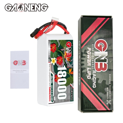 GAONENG GNB 6S1P 22.2V 18000mAh 40C RC LiPo Battery XT150