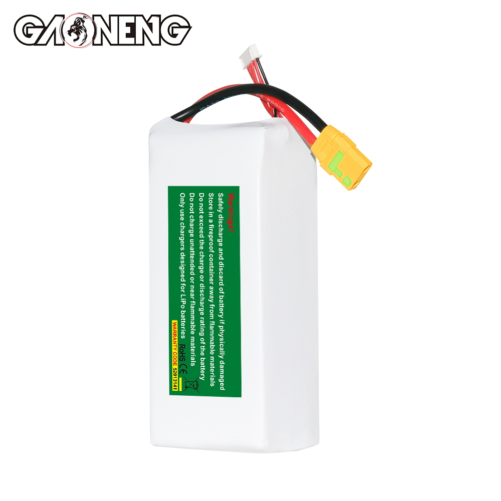 GAONENG GNB 6S1P 22.2V 18000mAh 40C RC LiPo Battery XT90S Anti-Spark