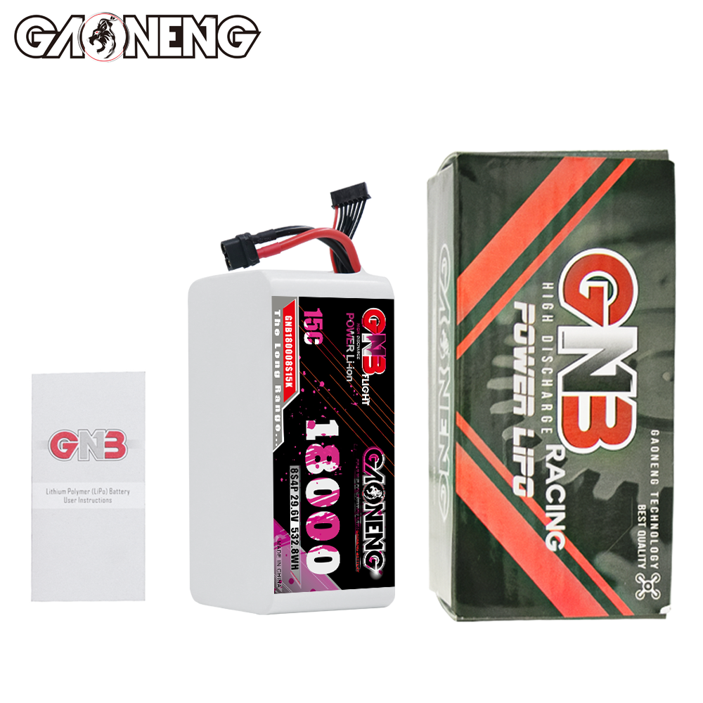 GAONENG GNB 8S4P 29.6V 18000mAh 15C XT60 Li-ion Battery 