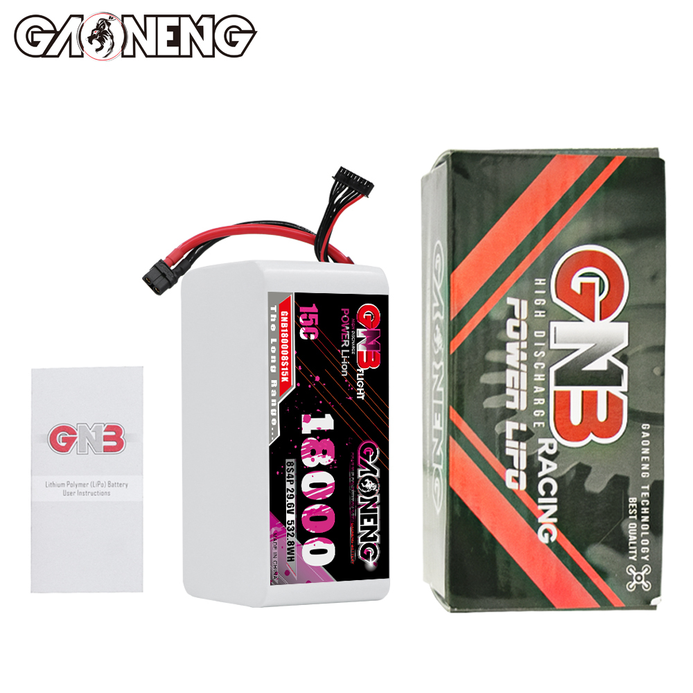 GAONENG GNB 8S4P 29.6V 18000mAh 15C XT60 Li-ion Battery 