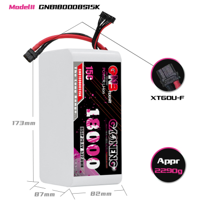 GAONENG GNB 8S4P 29.6V 18000mAh 15C XT60 Li-ion Battery 