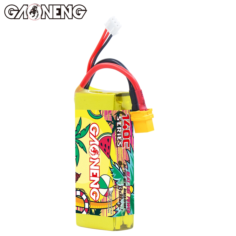 GAONENG GNB 2S 7.4V 1850mAh 140C LiPo Battery XT60 Connector