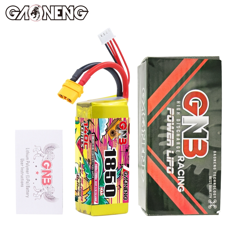 GAONENG GNB 3S 11.1V 1850mAh 140C XT60 LiPo Battery