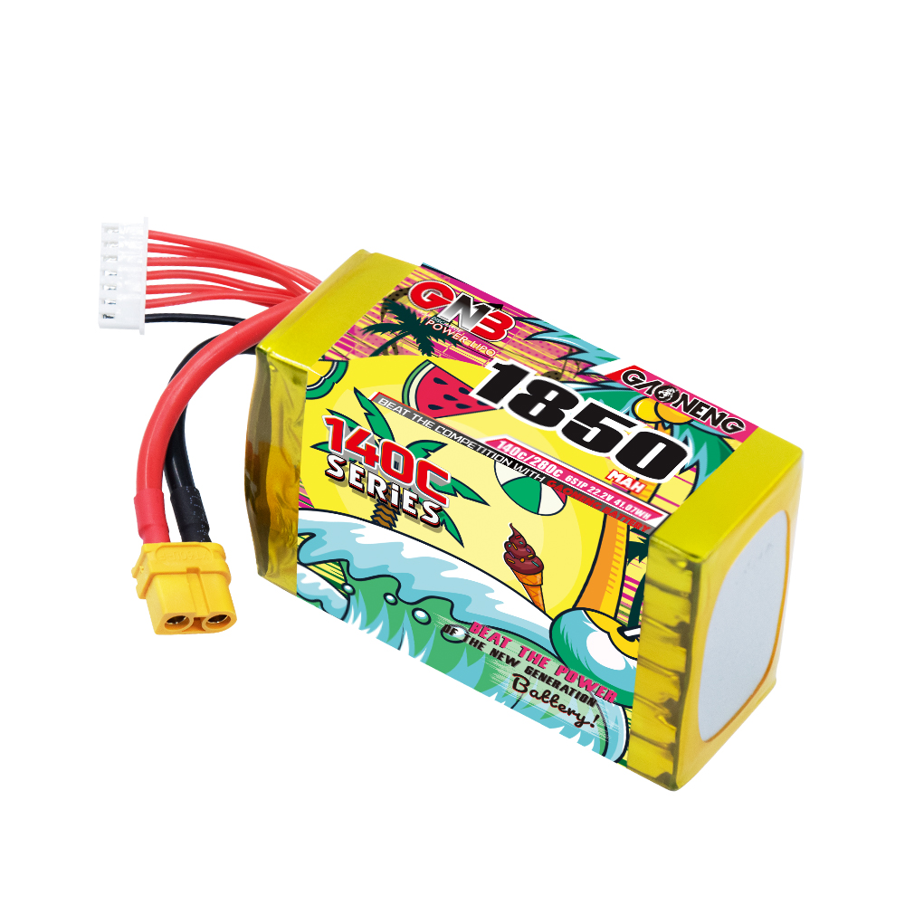 GAONENG GNB 6S 22.2V 1850mAh 140C XT60 LiPo Battery