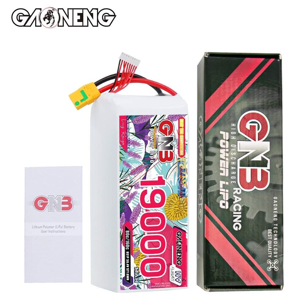 GAONENG GNB 8S1P 30.4V HV 19000mAh 80C LiPo Battery XT90S