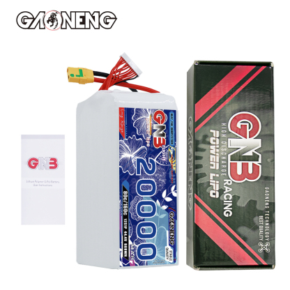 GAONENG GNB 12S1P 44.4V 20000mAh 80C RC LiPo Battery XT90S