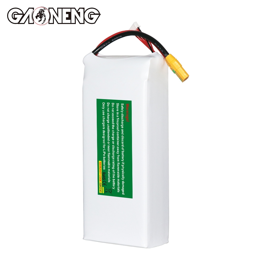 GAONENG GNB 4S1P 14.8V 22000mAh 40C RC LiPo Battery XT90S Anti-Spark