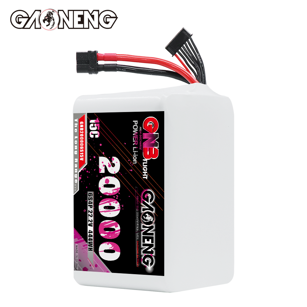 GAONENG GNB 6S4P 22.2V 20000mAh 15C XT60 Li-ion Battery 