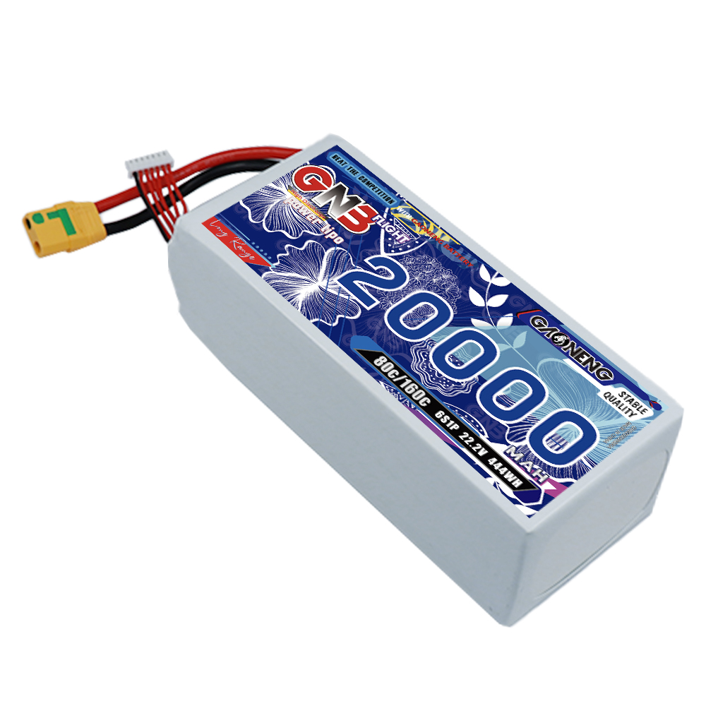 GAONENG GNB 6S1P 22.2V 20000mAh 80C RC LiPo Battery XT90S