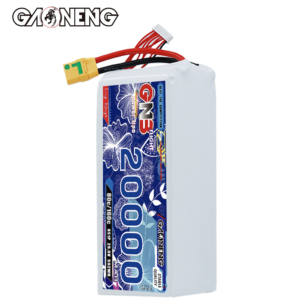 GAONENG GNB 8S1P 29.6V 20000mAh 80C RC LiPo Battery XT90S