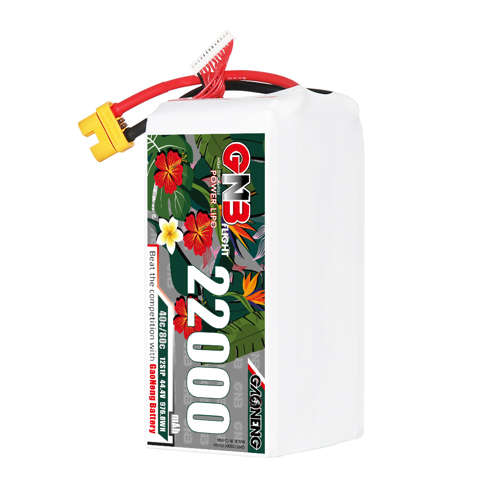 GAONENG GNB 12S1P 44.4V 22000mAh 40C RC LiPo Battery AS150