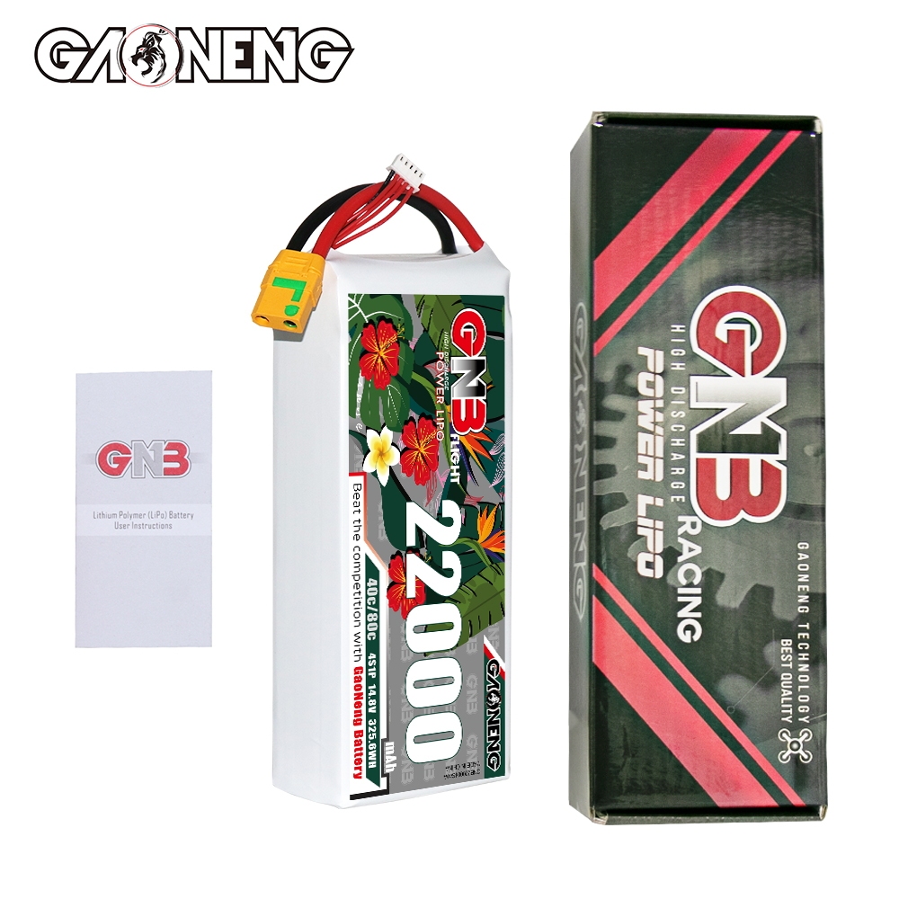 GAONENG GNB 4S1P 14.8V 22000mAh 40C RC LiPo Battery XT90S Anti-Spark