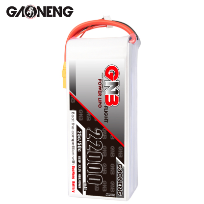 GAONENG GNB 6S1P 22.2V 22000mAh 25C RC LiPo Battery XT90