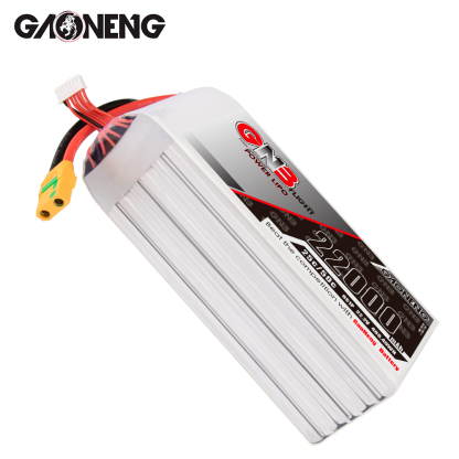 GAONENG GNB 6S1P 22.2V 22000mAh 25C RC LiPo Battery XT90