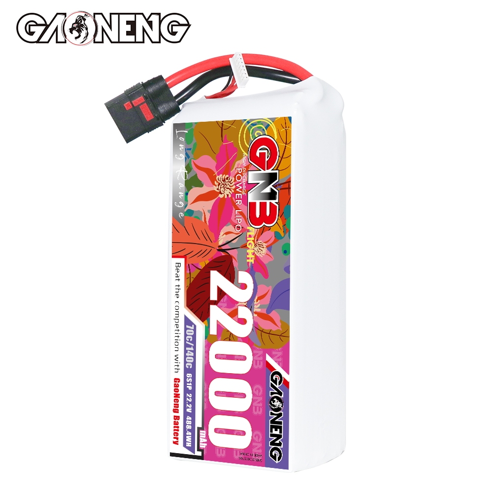 GAONENG GNB 6S1P 22.2V 22000mAh 70C RC LiPo Battery QS8