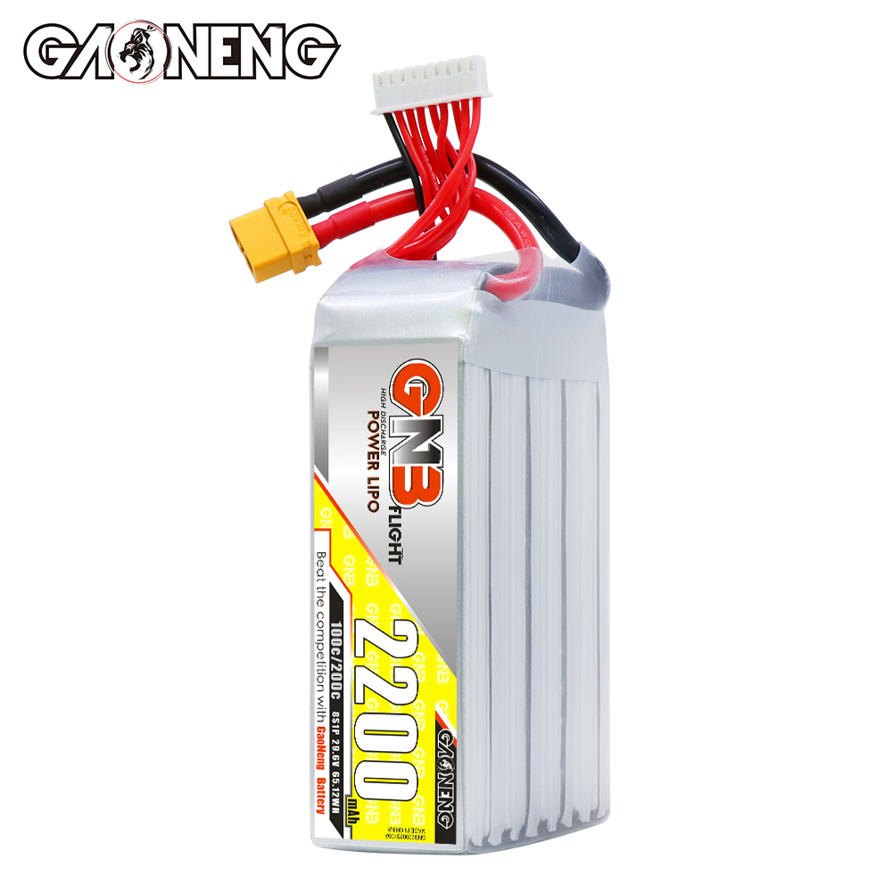 GAONENG GNB 8S 29.6V 2200mAh 100C LiPo Battery XT60