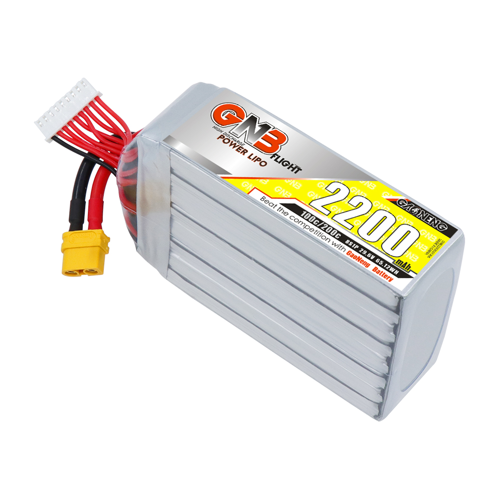 GAONENG GNB 8S 29.6V 2200mAh 100C LiPo Battery XT60