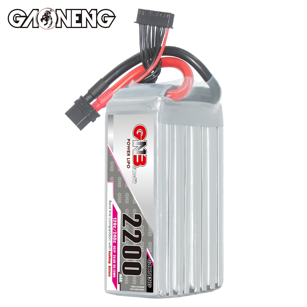GAONENG GNB 8S 29.6V 2200mAh 120C XT60 LiPo Battery