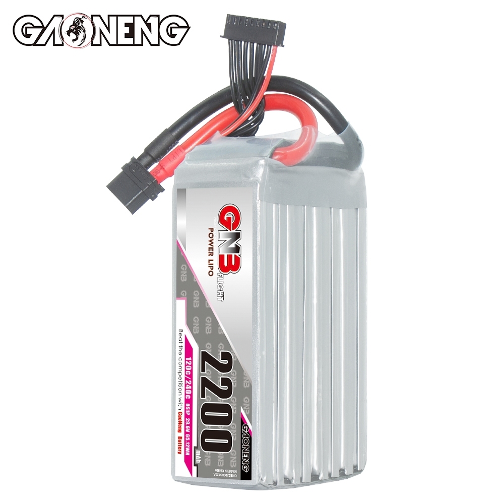 GAONENG GNB 8S 29.6V 2200mAh 120C XT60 LiPo Battery