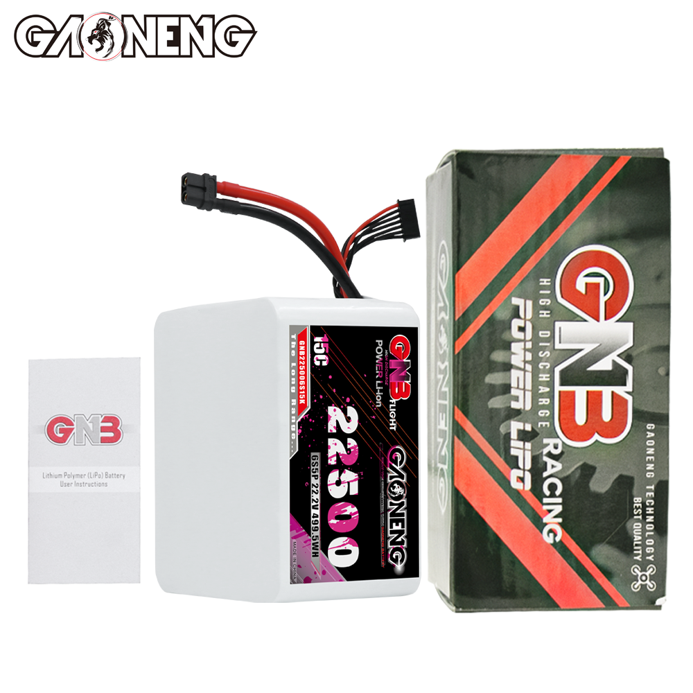 GAONENG GNB 6S5P 22.2V 22500mAh 15C XT60 Li-ion Battery 