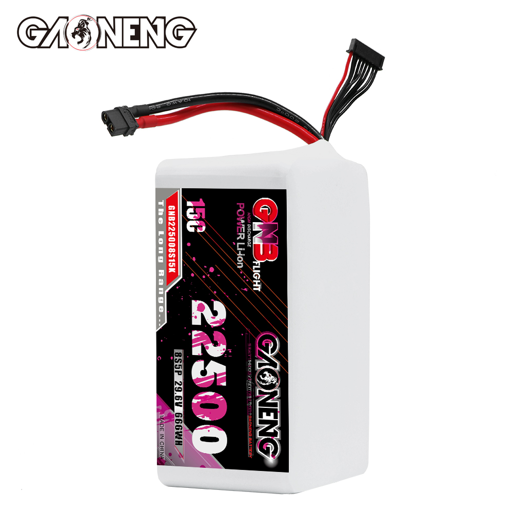 GAONENG GNB 8S5P 29.6V 22500mAh 15C XT60 Li-ion Battery 