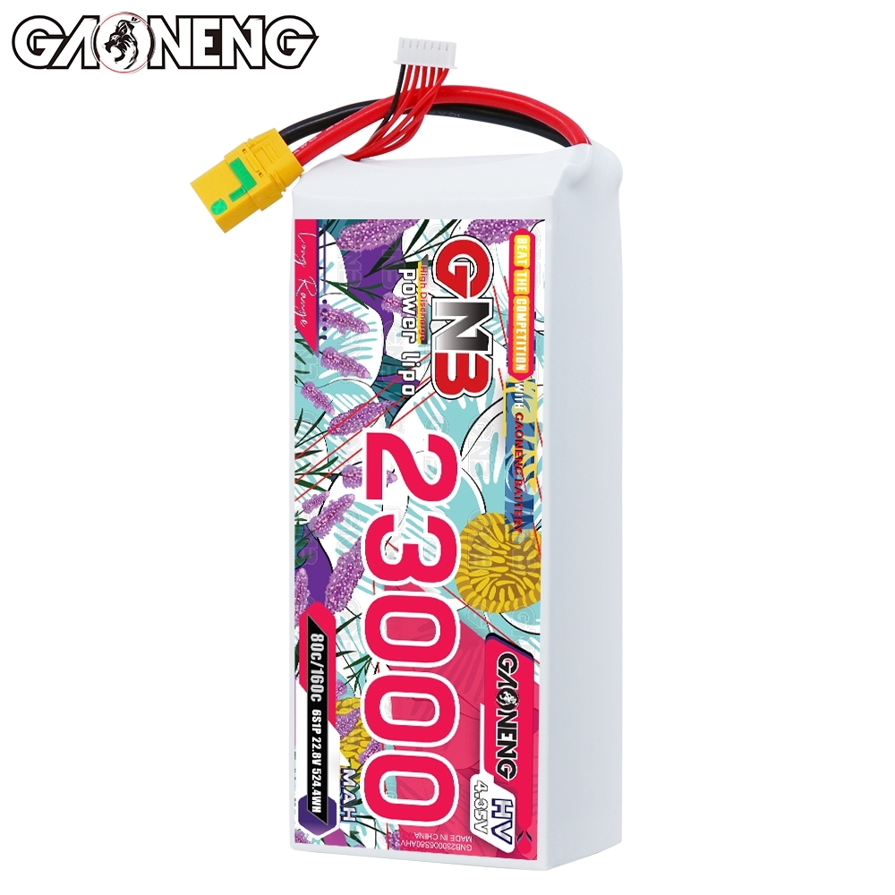 GAONENG GNB 6S 22.8V 23000mAh 80C HV LiPo Battery Aircraft Plane Drone