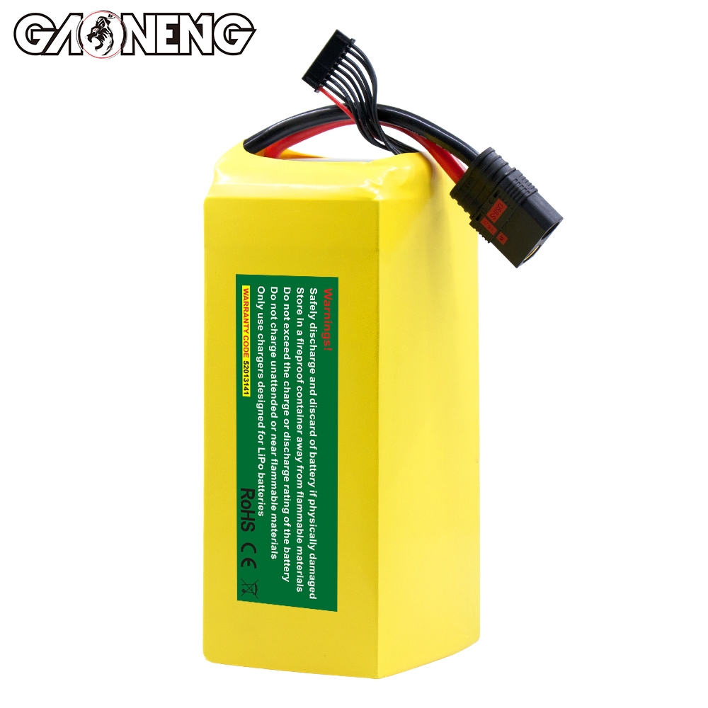 GAONENG GNB 23000mah 8S 29.6V 5C QS8 Semi Solid State Li-ion Battery 310WH/kg