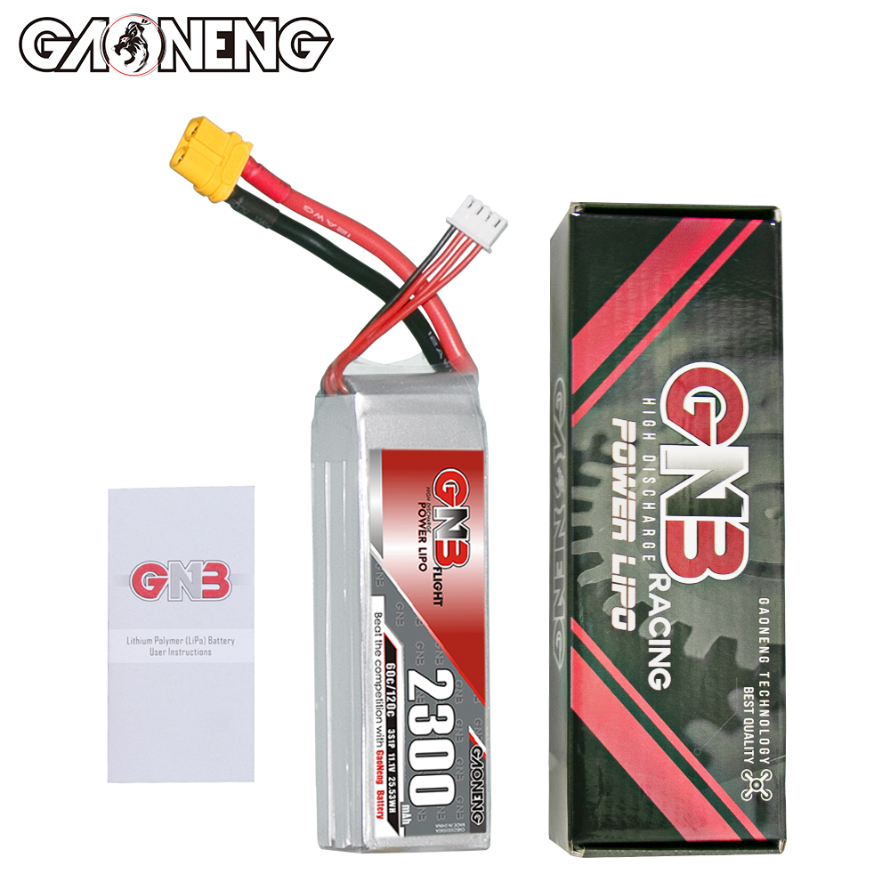 GAONENG GNB 3S 11.1V 2300mAh 60C XT60 LiPo Battery