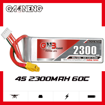 GAONENG GNB 4S 14.8V 2300mAh 60C XT60 LiPo Battery