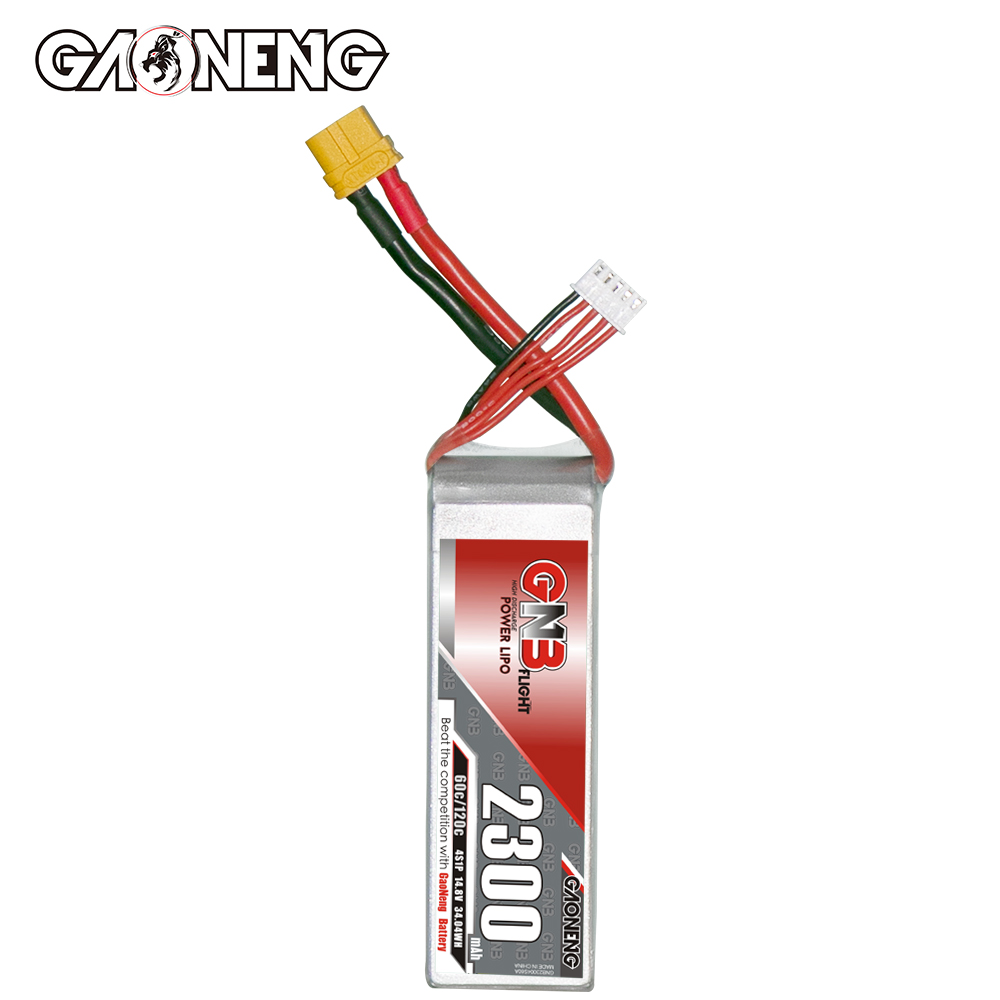 GAONENG GNB 4S 14.8V 2300mAh 60C XT60 LiPo Battery