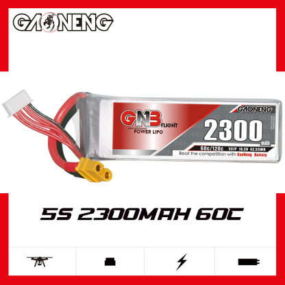 GAONENG GNB 5S 18.5V 2300mAh 60C XT60 LiPo Battery