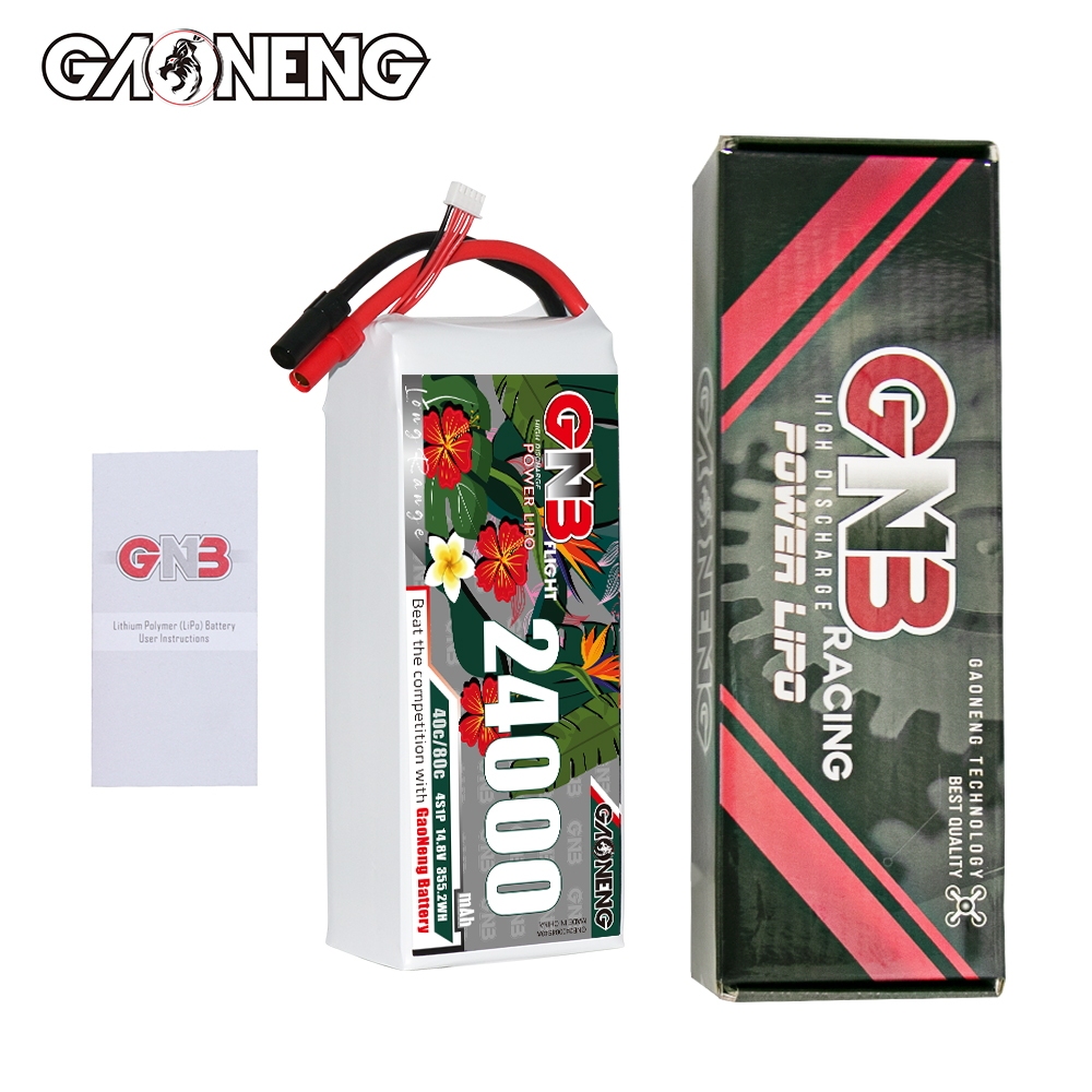 GAONENG GNB 4S1P 14.8V 24000mAh 40C RC LiPo Battery XT150