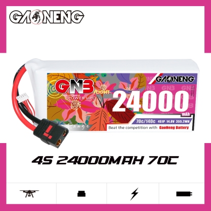 GAONENG GNB 4S1P 14.8V 24000mAh 70C RC LiPo Battery QS8